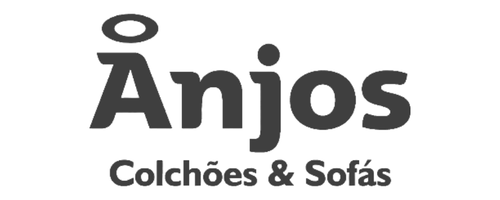 Logo Anjos Colchões & Sofás